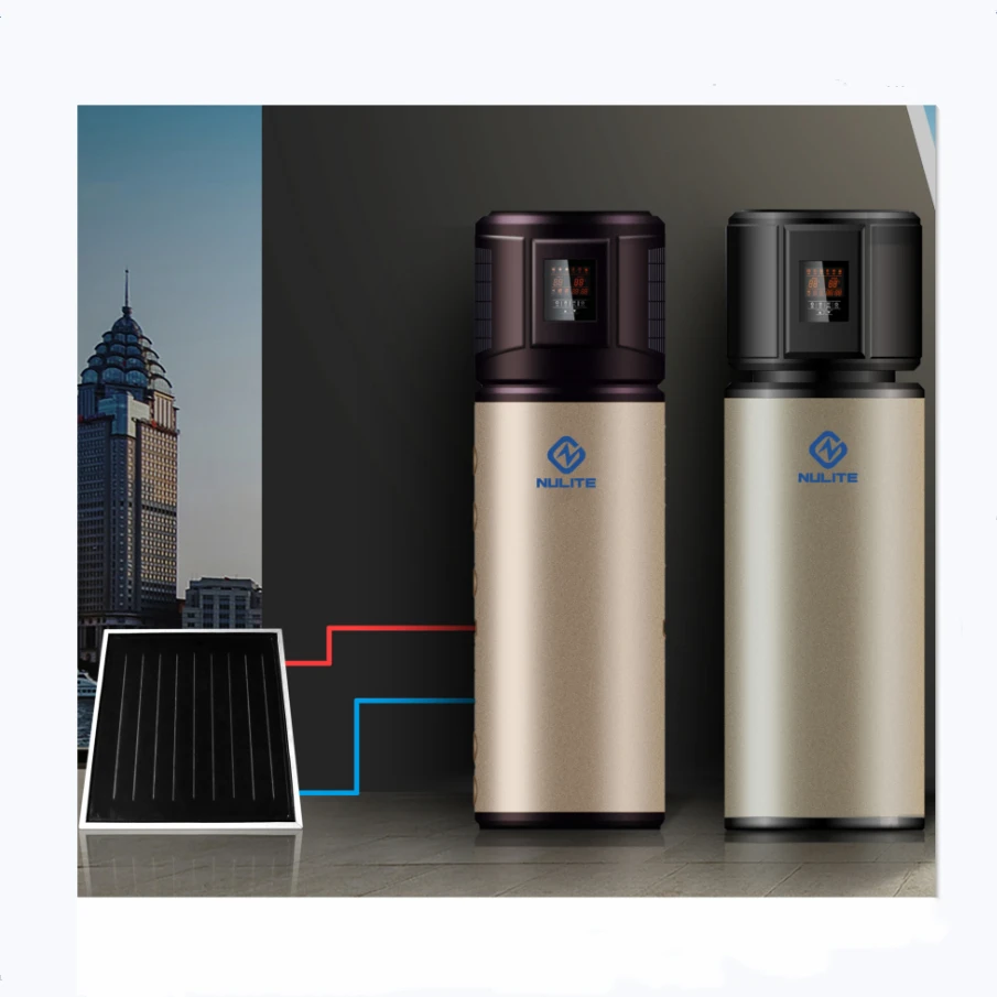 2024 2025 Factory R290 R134A 75C 80C NuLite Новая энергия Высокотемпературный тепловой насос «все в одном» 150 л 200 л 300 л Солнечный тепловой насос Водонагреватель
2024 2025 Factory R290 R134A 75C 80C NuLite Новая энергия Высокотемпературный тепловой насос «все в одном» 150 л 200 л 300 л Солнечный тепловой насос Водонагреватель