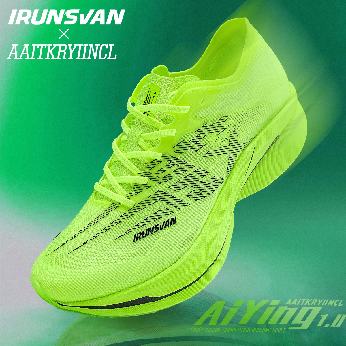 IRUNSVAN Full length carbon plate running shoes with sports mesh shock-absorbing and rebounding running shoes for men and women
IRUNSVAN Full length carbon plate running shoes with sports mesh shock-absorbing and rebounding running shoes for men and women
