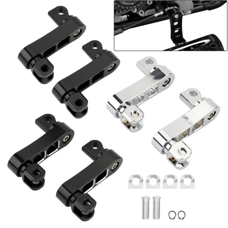 1 Pair Motorcycle Adjustable Driver Foot Pegs Mount Kit Highway Peg Clamp Extensions Bracket Motorbike Accessories For Harley
1 Pair Motorcycle Adjustable Driver Foot Pegs Mount Kit Highway Peg Clamp Extensions Bracket Motorbike Accessories For Harley