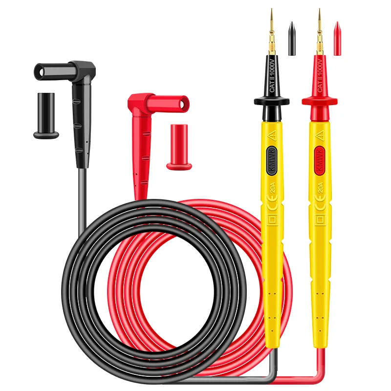 Stainless steel multimeter probe universal pen line universal watch accessories antifreeze silicone wire
Stainless steel multimeter probe universal pen line universal watch accessories antifreeze silicone wire