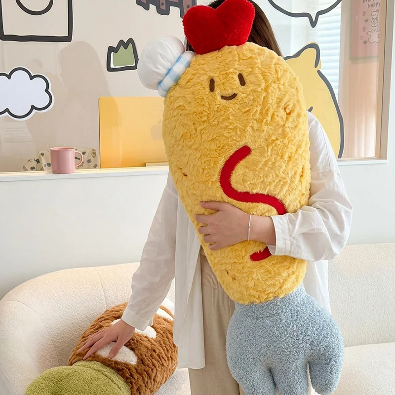 Simulation Cartoon Fork Plush Toys Creative Stuffed Soft Fried Shrimp Pillow Children Comfort Doll Home Decor for Kids Gifts
Simulation Cartoon Fork Plush Toys Creative Stuffed Soft Fried Shrimp Pillow Children Comfort Doll Home Decor for Kids Gifts