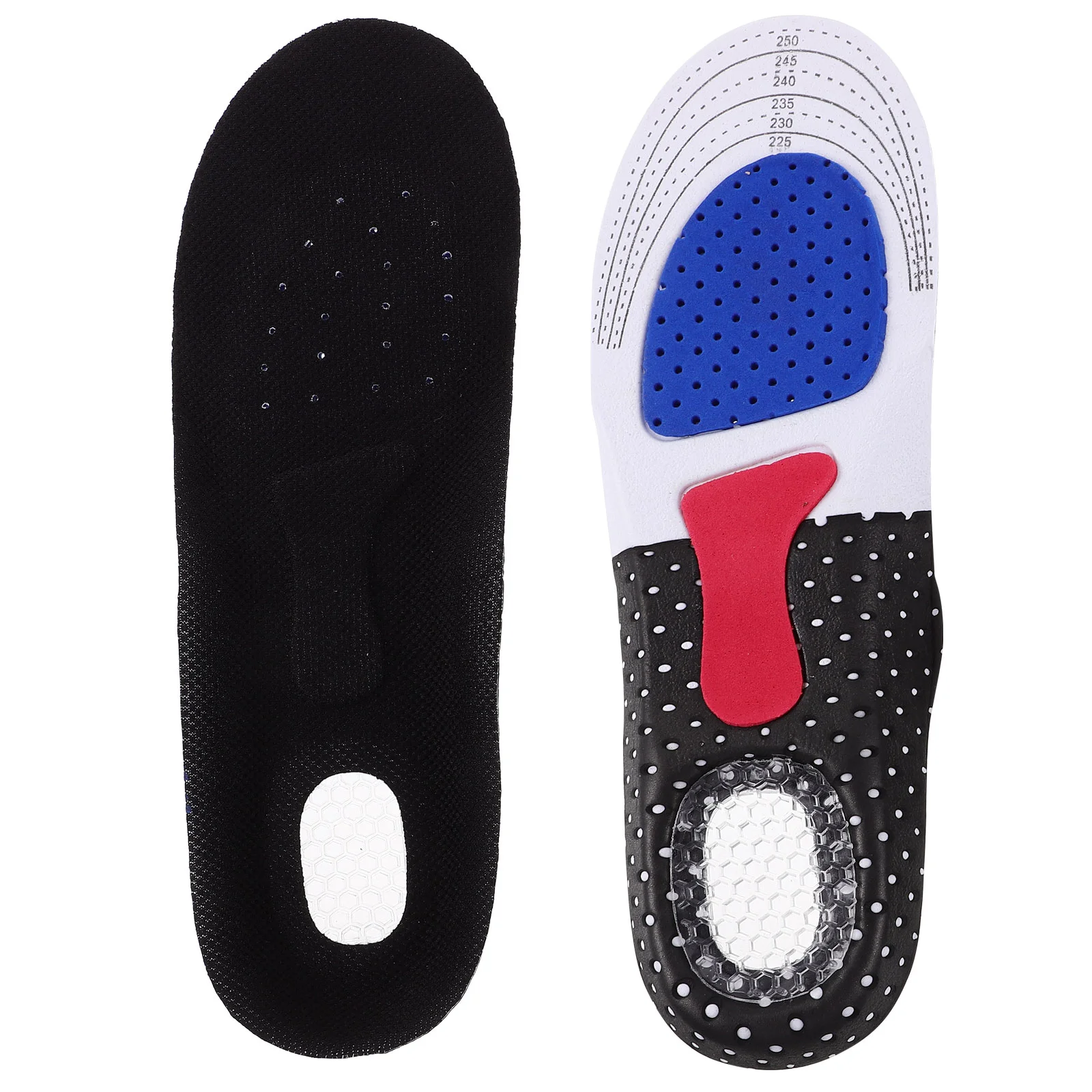 Unisex Comfortable Absorbing Gel Insole Full Foot Orthotic Insoles Multi Functional Sports Cushioning Massage Insoles (35-40#)
Unisex Comfortable Absorbing Gel Insole Full Foot Orthotic Insoles Multi Functional Sports Cushioning Massage Insoles (35-40#)