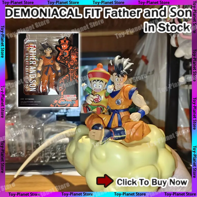 In Stock DEMONIACAL FIT Son Goku Father And Son Action Figure 1/12 Scale DRAGON BALL Z Gohan Kamehameha Edition Quality Model
In Stock DEMONIACAL FIT Son Goku Father And Son Action Figure 1/12 Scale DRAGON BALL Z Gohan Kamehameha Edition Quality Model