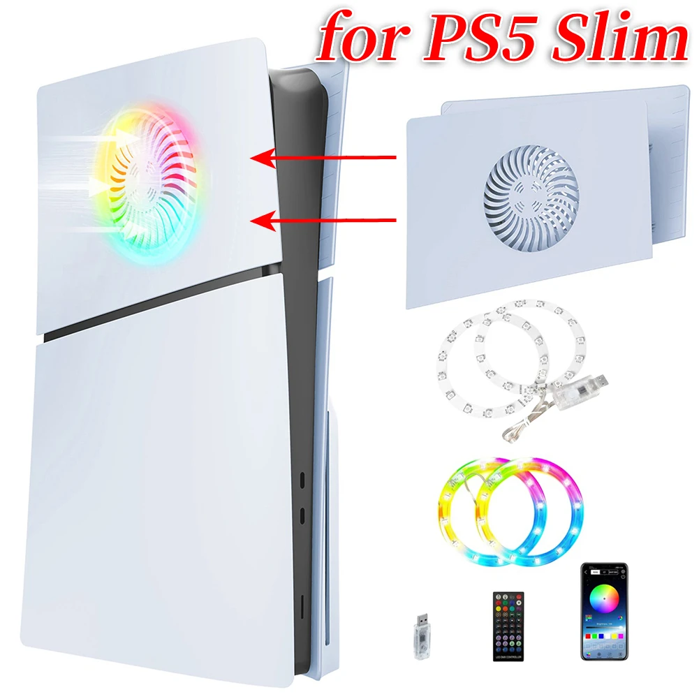 Replacement Shell with Cooling Vents Anti-Scratch Faceplate Protective Cover Protective Shell for PS5 Slim Console Accessories
Replacement Shell with Cooling Vents Anti-Scratch Faceplate Protective Cover Protective Shell for PS5 Slim Console Accessories