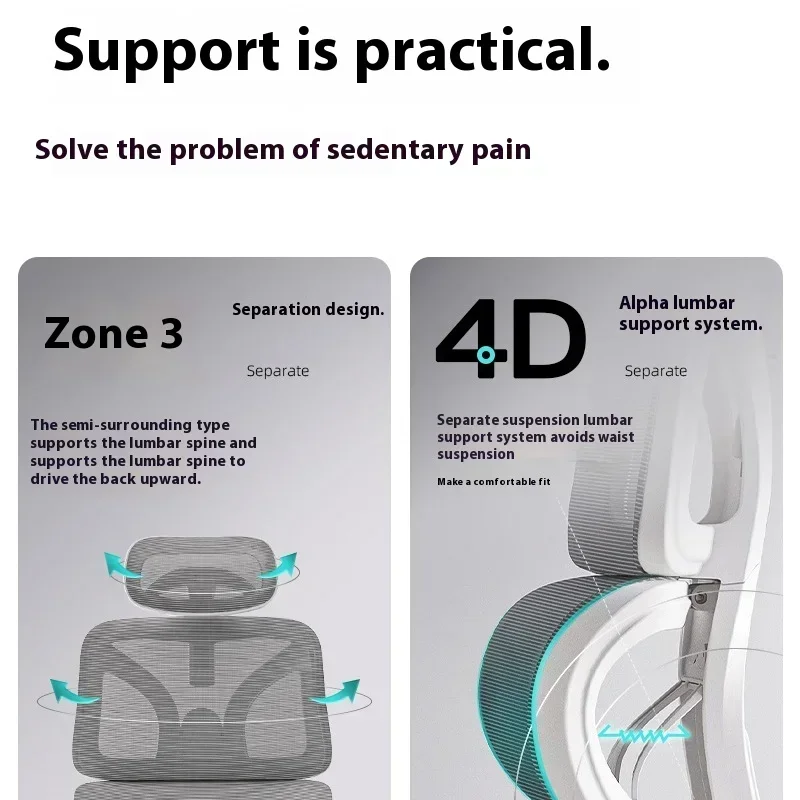 Компьютерное кресло, эргономичная сетчатая подставка для ног, 4D регулируемая поясничная поддержка, 3D подголовник, стулья Sedia Ergonomica, офисная мебель
Компьютерное кресло, эргономичная сетчатая подставка для ног, 4D регулируемая поясничная поддержка, 3D подголовник, стулья Sedia Ergonomica, офисная мебель
