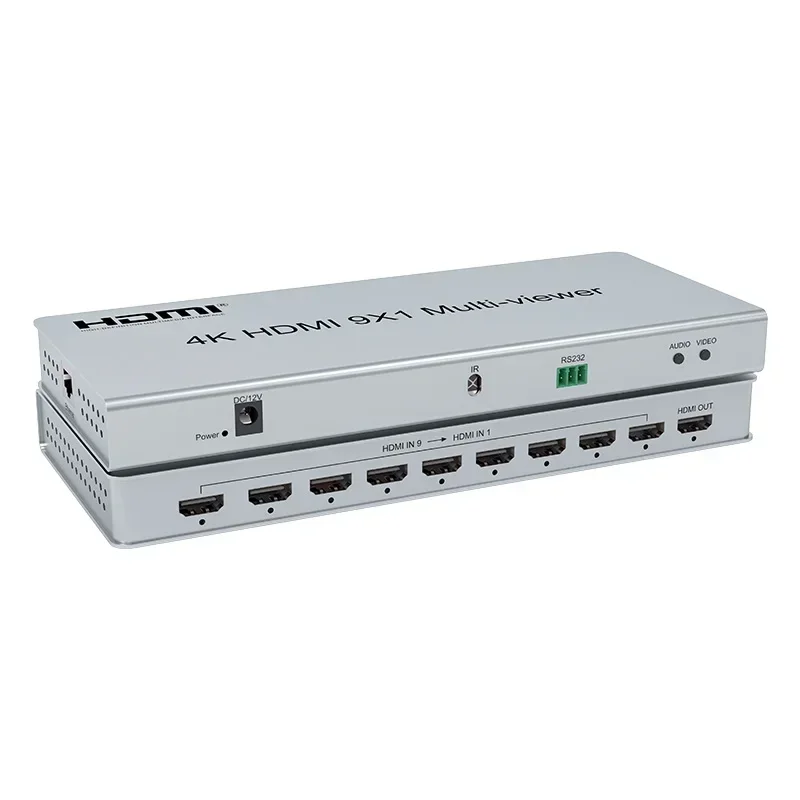 In stockNew 4K 9x1 HDMI HDMI Switch 9 Ports
In stockNew 4K 9x1 HDMI HDMI Switch 9 Ports