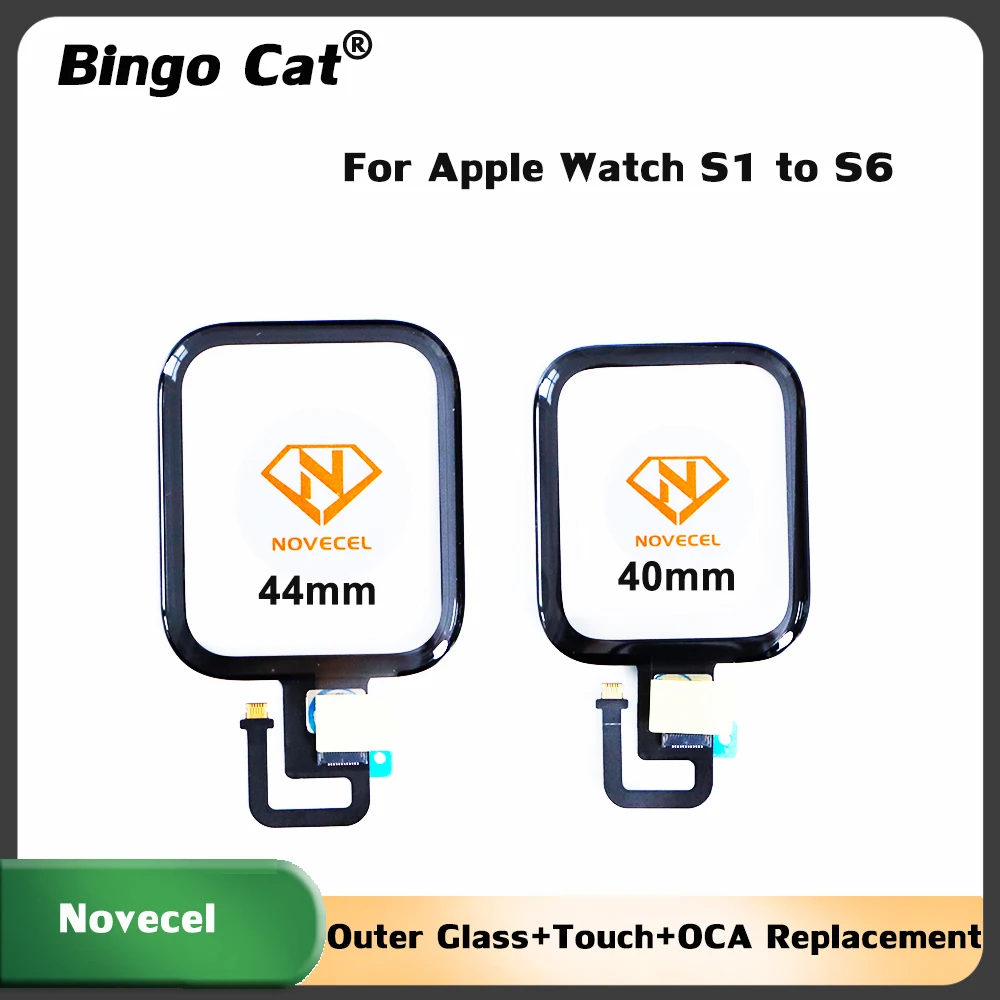 Novecel 5 шт. для Apple Watch серии SE 3 4 5 6 7 38 мм 42 мм 40 мм 44 мм дигитайзер сенсорного экрана стеклянная панель объектива + замена OCA JDL
Novecel 5 шт. для Apple Watch серии SE 3 4 5 6 7 38 мм 42 мм 40 мм 44 мм дигитайзер сенсорного экрана стеклянная панель объектива + замена OCA JDL