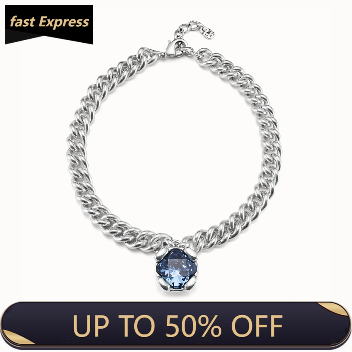 2024 Creative Design Spain UNO de 50 Jewelry Luxury Elegant Blue Square Crystal Necklace Women's Fashion High Quality Gift
2024 Creative Design Spain UNO de 50 Jewelry Luxury Elegant Blue Square Crystal Necklace Women's Fashion High Quality Gift