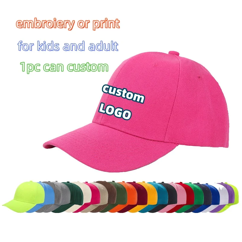 Custom Embroidery Sport Baseball Cap Solid Color Snapback Hat Outdoor Casual Sun Breathable Trucker Caps For Adult And Kids
Custom Embroidery Sport Baseball Cap Solid Color Snapback Hat Outdoor Casual Sun Breathable Trucker Caps For Adult And Kids