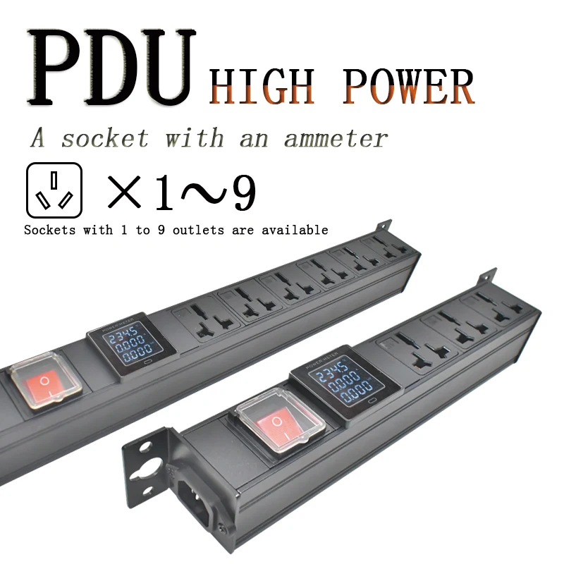 Плата питания PDU, сетевая стойка для шкафа, порт C14, настольная универсальная розетка 16 А, 1-9 переменного тока с амперметром, беспроводная розетка
Плата питания PDU, сетевая стойка для шкафа, порт C14, настольная универсальная розетка 16 А, 1-9 переменного тока с амперметром, беспроводная розетка