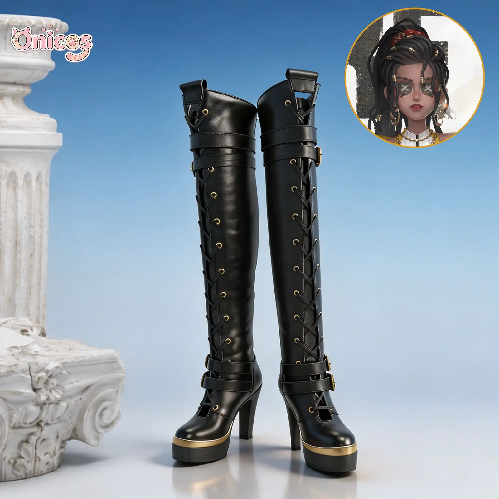 Identity V SRE Team Enchantress Patricia Dorval New Cosplay Shoes Boots Game Props Size 36-43 Onicos
Identity V SRE Team Enchantress Patricia Dorval New Cosplay Shoes Boots Game Props Size 36-43 Onicos