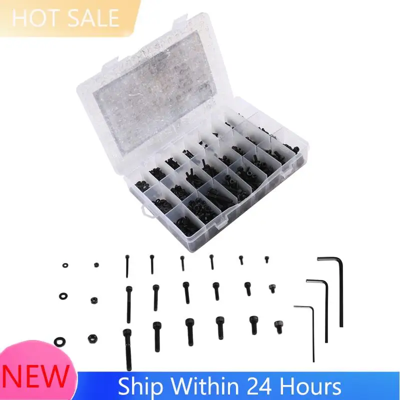2025 Trendcomplete 1080Pcs M2 M3 Hex Socket Screws, Bolts, Nuts, And Washers Assortment For Machinery
2025 Trendcomplete 1080Pcs M2 M3 Hex Socket Screws, Bolts, Nuts, And Washers Assortment For Machinery