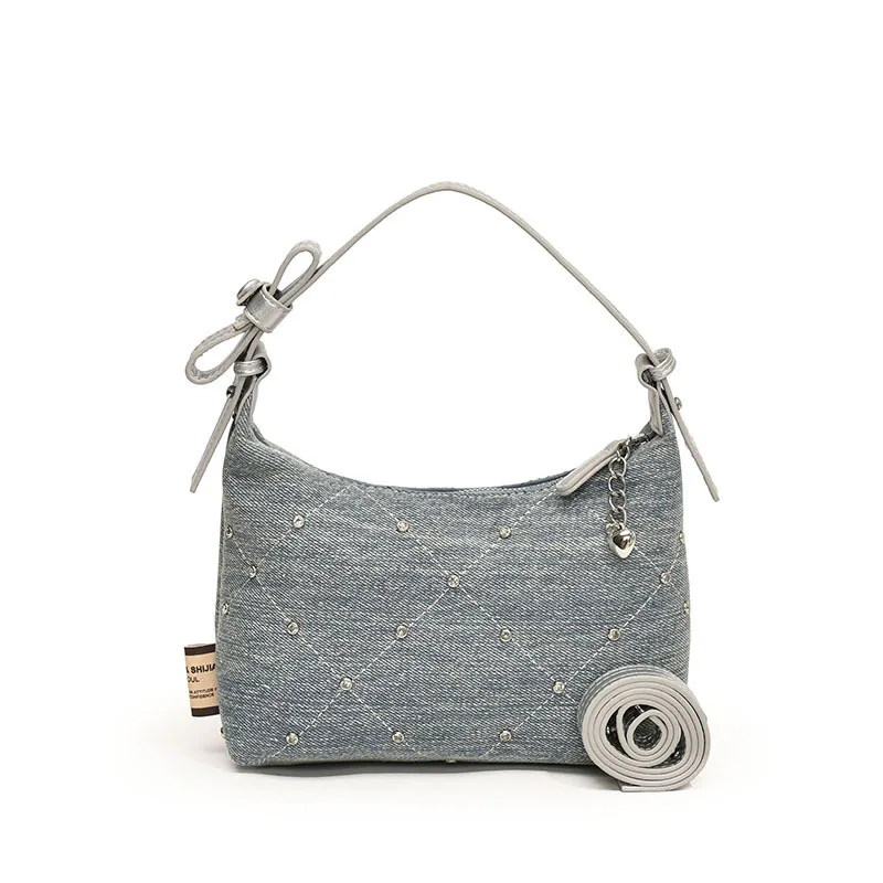 2024 new denim niche underarm bag, high-end commuting shoulder bag, women's retro bag, hand-held crossbody bag
2024 new denim niche underarm bag, high-end commuting shoulder bag, women's retro bag, hand-held crossbody bag