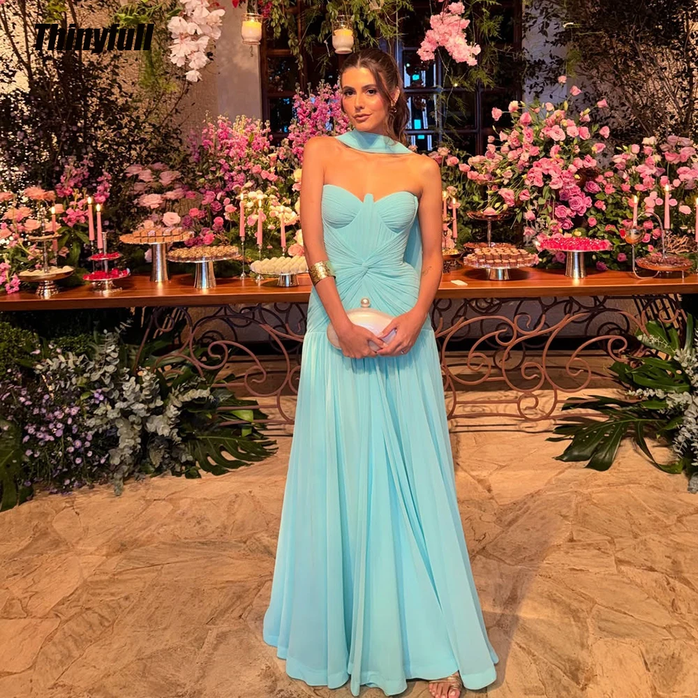 Thinyfull Chiffon Sleeveless Prom Dresses 2026 Sweetheart Mermaid Evening Party Dress Long Gowns Robe De Soirée Customized
Thinyfull Chiffon Sleeveless Prom Dresses 2026 Sweetheart Mermaid Evening Party Dress Long Gowns Robe De Soirée Customized 