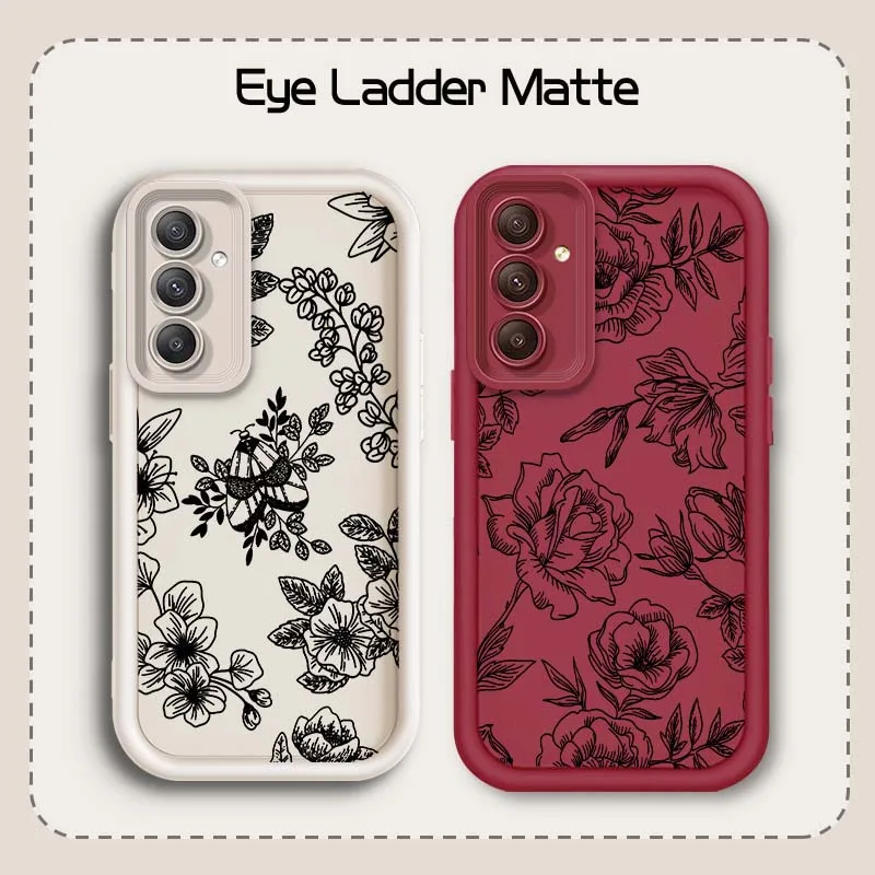 Line Flower Art Simple Phone Case For Samsung A73 A72 A56 A55 A54 A53 A35 A32 A25 A24 A23 A21s A14 A05 5G Eye Ladder
Line Flower Art Simple Phone Case For Samsung A73 A72 A56 A55 A54 A53 A35 A32 A25 A24 A23 A21s A14 A05 5G Eye Ladder