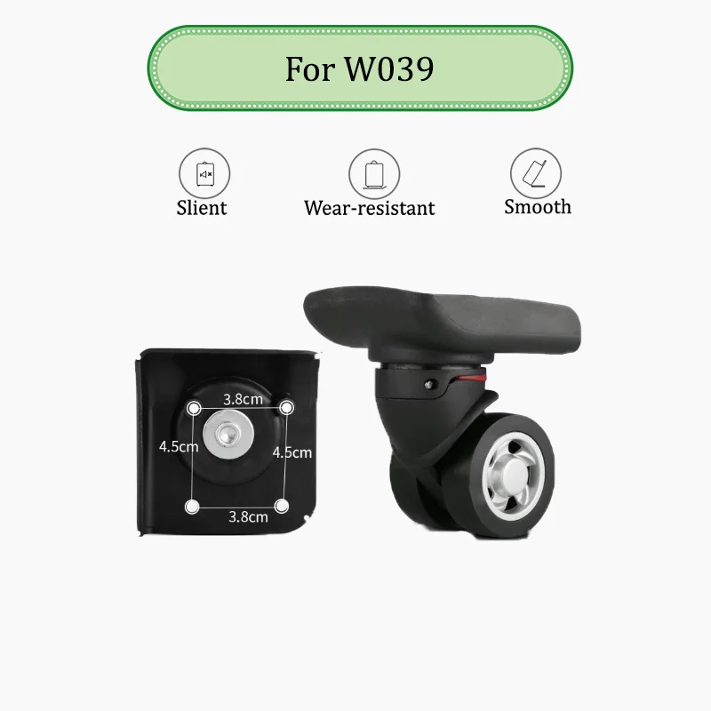 For W039-B Luggage Wheel Replacement Parts Silent & Smooth Universal Suitcase Wheels High-Strength Swivel Casters
For W039-B Luggage Wheel Replacement Parts Silent & Smooth Universal Suitcase Wheels High-Strength Swivel Casters