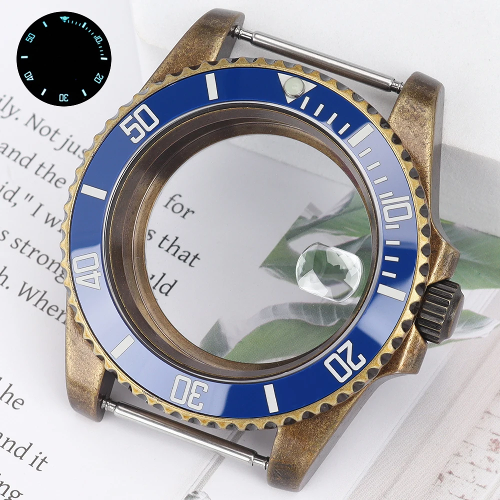 Bronze Diver 40mm Watch Case C3 Ceramic Bezel For NH35 NH34 NH36 7S26 4R36 28.5mm Dial Submariner Parts 200m Waterproof Sapphire
Bronze Diver 40mm Watch Case C3 Ceramic Bezel For NH35 NH34 NH36 7S26 4R36 28.5mm Dial Submariner Parts 200m Waterproof Sapphire