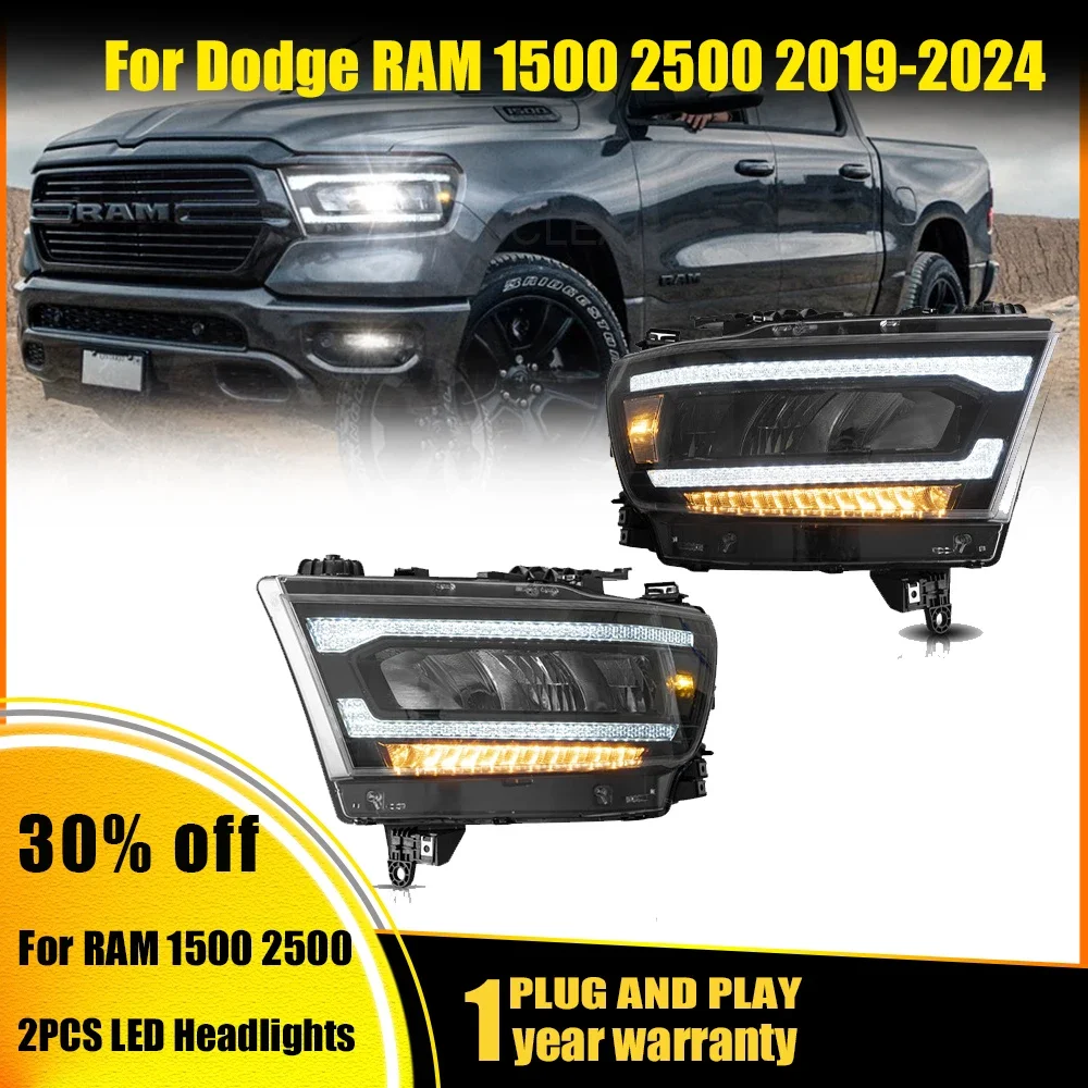 Full LED Headlights Car Head Light Lamp Assembly 2019 2020 2021 2022 2023 2024 With Sequential Turn Signal For Dodge Ram 1500
Full LED Headlights Car Head Light Lamp Assembly 2019 2020 2021 2022 2023 2024 With Sequential Turn Signal For Dodge Ram 1500