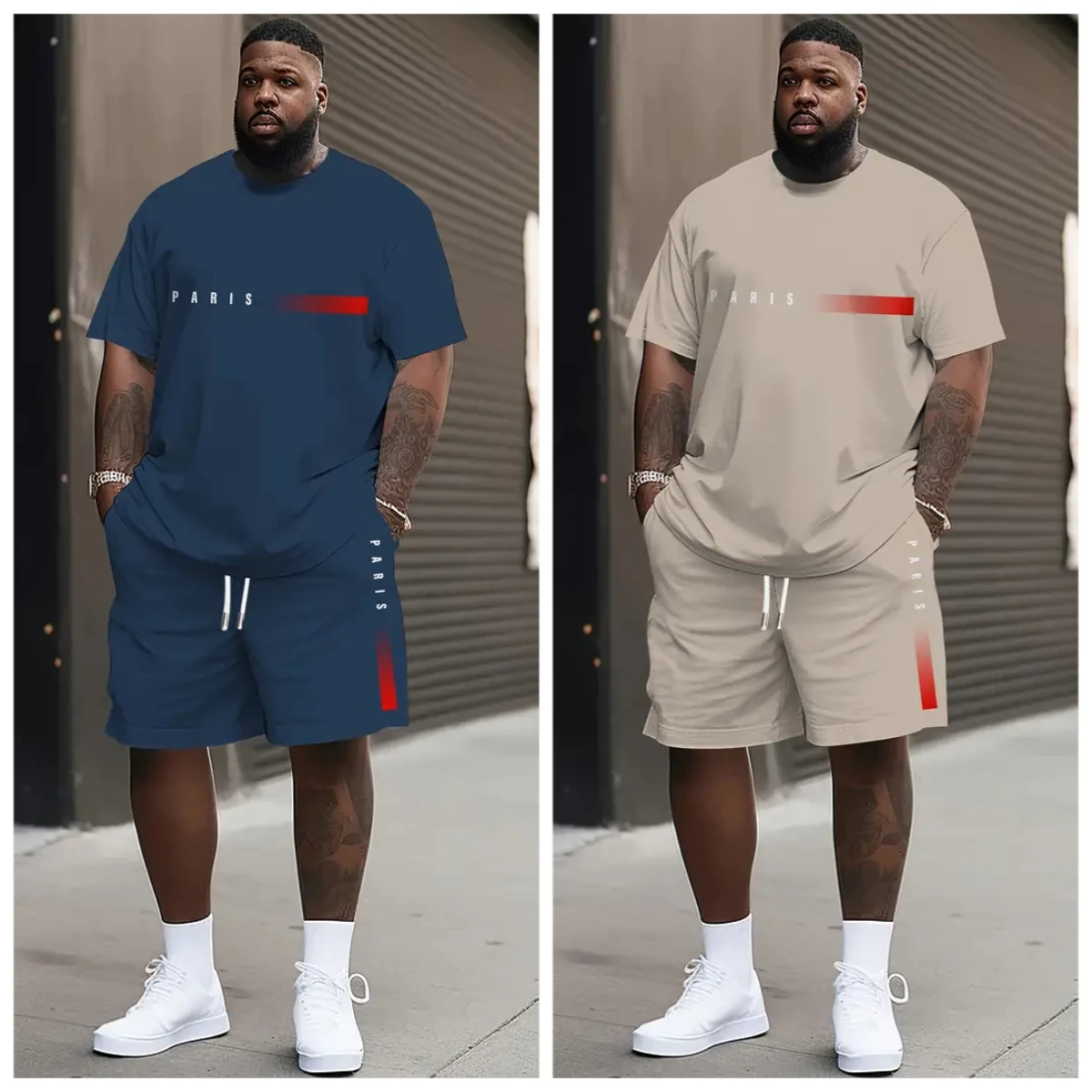 2025-26 Summer New Best-selling Trend Design Set 3D Printing American Street Breathable Comfortable T-shirt Shorts Set 
2025-26 Summer New Best-selling Trend Design Set 3D Printing American Street Breathable Comfortable T-shirt Shorts Set