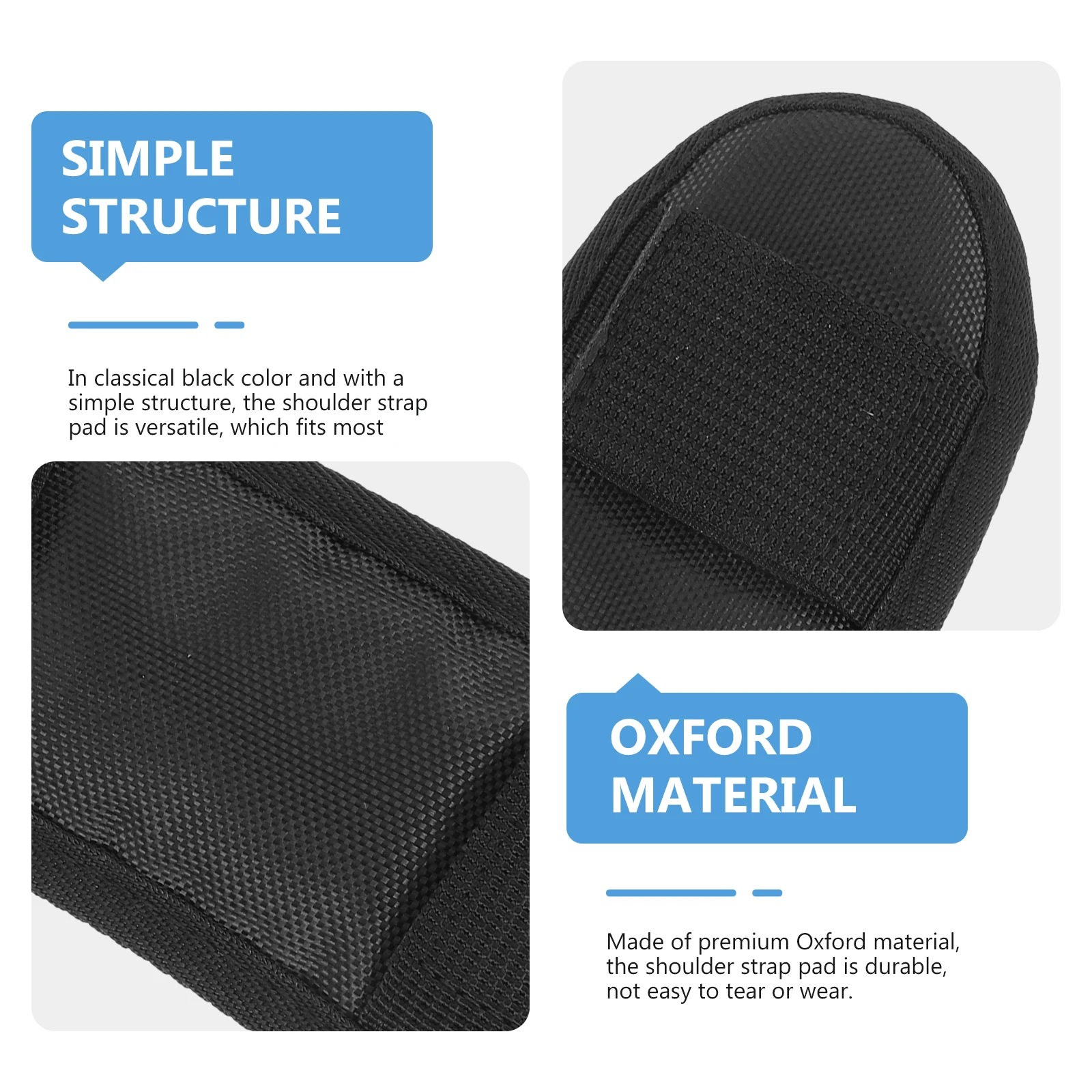 Detachable Guitar Shoulder Strap Pad Pads for Handbags Major Black Oxford Cloth
Detachable Guitar Shoulder Strap Pad Pads for Handbags Major Black Oxford Cloth