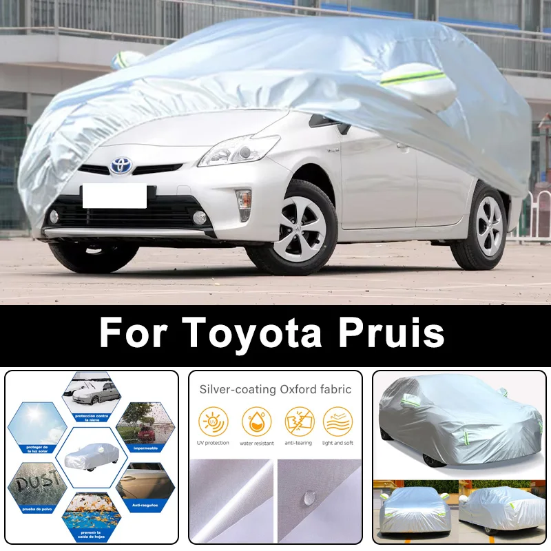 For Toyota Pruis Outdoor Protection Full Car Covers Snow Cover Sunshade Waterproof Dustproof Exterior Car Accessories
For Toyota Pruis Outdoor Protection Full Car Covers Snow Cover Sunshade Waterproof Dustproof Exterior Car Accessories
