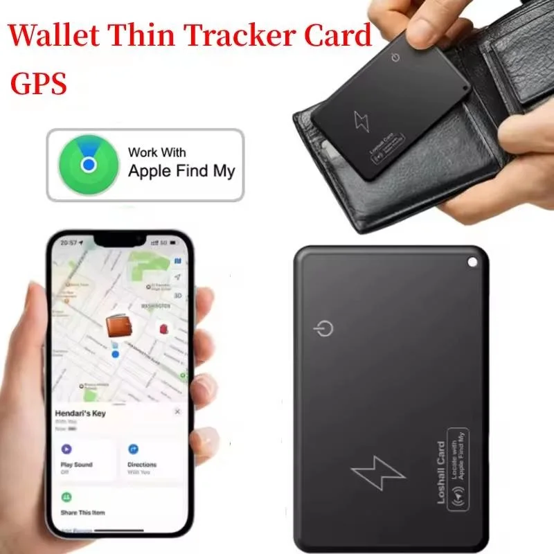 Wallet Anti-loss Card Location Tracking GPS Locator Smart Tag For iPhone Find My Bluetooth Device Ultra-thin Wallet Tracker Card
Wallet Anti-loss Card Location Tracking GPS Locator Smart Tag For iPhone Find My Bluetooth Device Ultra-thin Wallet Tracker Card