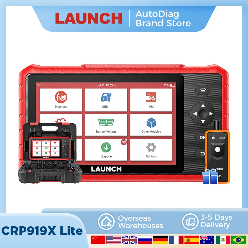 LAUNCH X431 CRP919X Lite Car Diagnostic Tool OBD2 Scanner Automotive Scanner Auto Scan Diagnosis 2024 New Arrival
LAUNCH X431 CRP919X Lite Car Diagnostic Tool OBD2 Scanner Automotive Scanner Auto Scan Diagnosis 2024 New Arrival