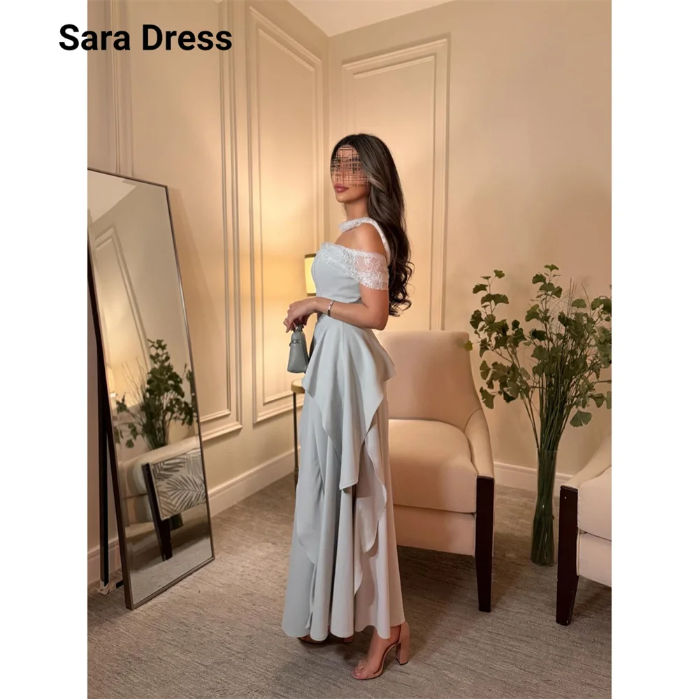 Sara Custom Off-shoulder A-line Sleeveless Ankle-length Luxury Women's Evening Dresses Elegant Long Party Dresses Woman Dress
Sara Custom Off-shoulder A-line Sleeveless Ankle-length Luxury Women's Evening Dresses Elegant Long Party Dresses Woman Dress