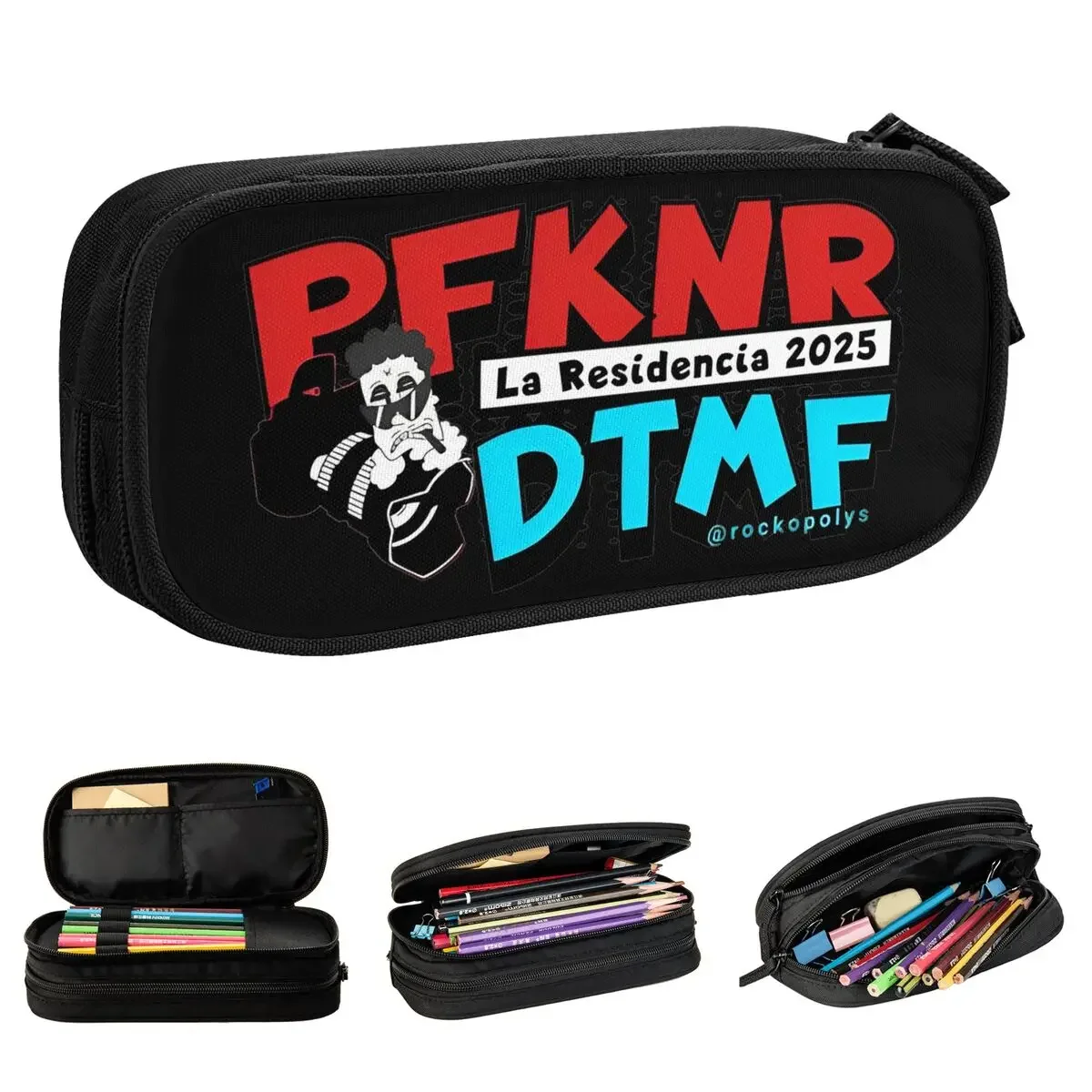Creative PFKNR DTMF Bad Bunny Pencil Cases Debi Tirar Mas Fotos Pencil Pouch Pen Box Big Capacity Bag Supplies Zipper Stationery
Creative PFKNR DTMF Bad Bunny Pencil Cases Debi Tirar Mas Fotos Pencil Pouch Pen Box Big Capacity Bag Supplies Zipper Stationery