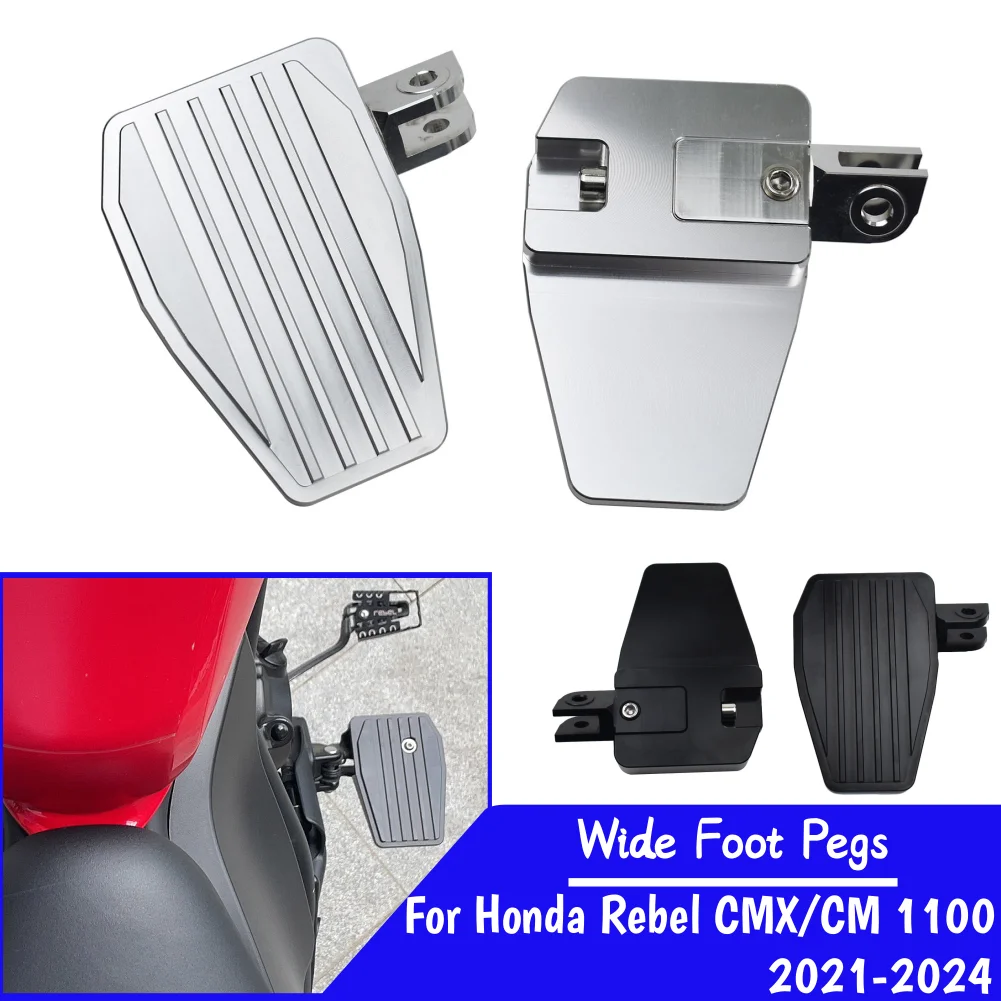 CMX1100 Wide Foot Pegs Pedals Motorcycle CNC Footrest Enlarge Extension Footpeg For Honda Rebel CM CMX 1100 2021 2022 2023 2024
CMX1100 Wide Foot Pegs Pedals Motorcycle CNC Footrest Enlarge Extension Footpeg For Honda Rebel CM CMX 1100 2021 2022 2023 2024