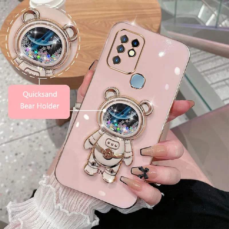 Cartoon Bear Fold Stand For Infinix Hot 10 X682 Phone Case Luxury Plating Cover
Cartoon Bear Fold Stand For Infinix Hot 10 X682 Phone Case Luxury Plating Cover