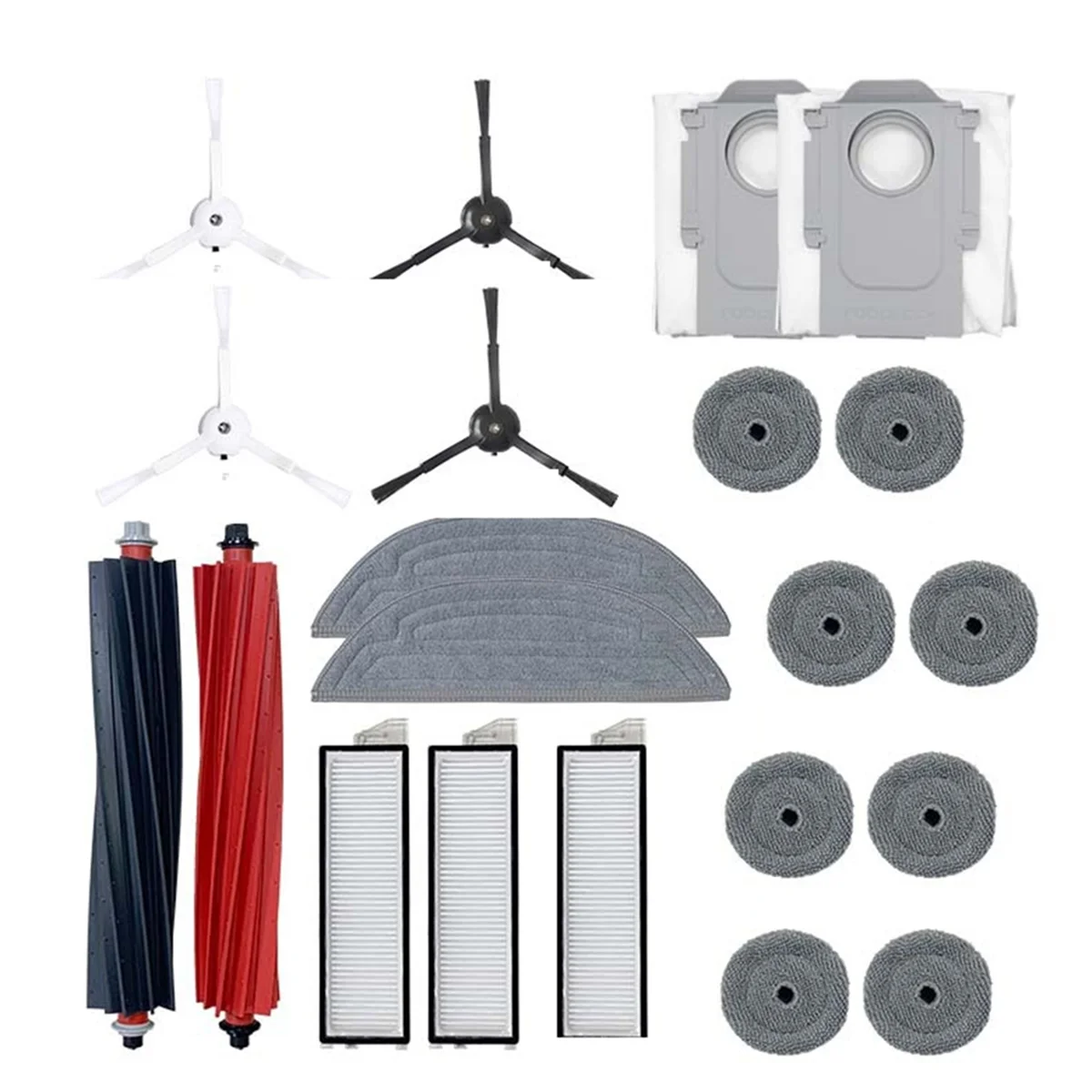21 Pcs Ultra Durable Accessories for Roborock G20s S8 MaxV Ultra Sweeper AccessoriesM14K
21 Pcs Ultra Durable Accessories for Roborock G20s S8 MaxV Ultra Sweeper AccessoriesM14K