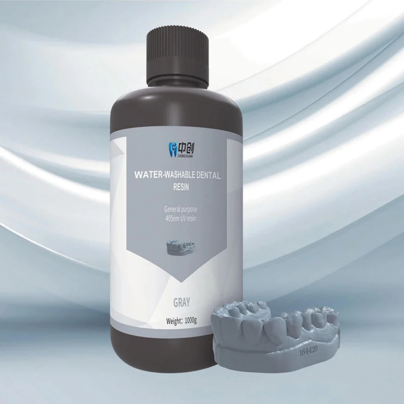 1kg/bottle Dental Water Washable Model Resin for Printing Basic Dental Models
1kg/bottle Dental Water Washable Model Resin for Printing Basic Dental Models