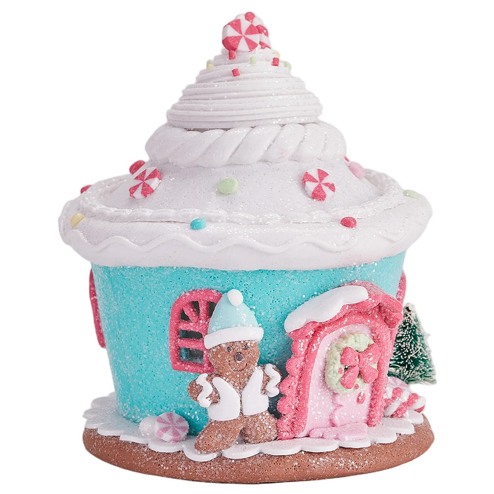 Lighted Gingerbread , Illuminated Castle-Style Christmas Cottage Tabletop Decor, Led Candy For Holiday Village
Lighted Gingerbread , Illuminated Castle-Style Christmas Cottage Tabletop Decor, Led Candy For Holiday Village