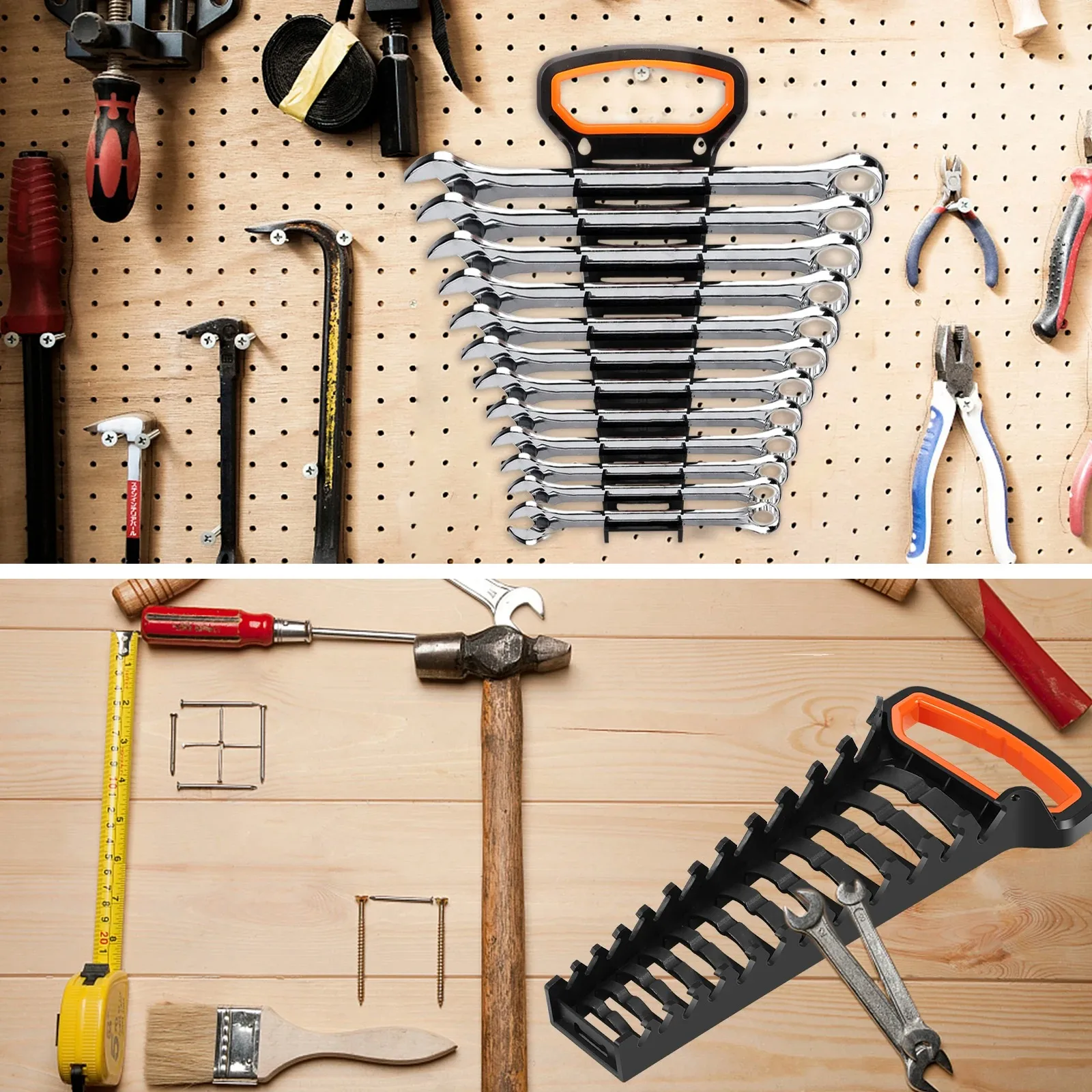Plastic Wrench Organizer Tray Sockets Storage Tools Rack Sorter Standard Spanner Holders Wrench Holder Torx Wrench Storage Rack
Plastic Wrench Organizer Tray Sockets Storage Tools Rack Sorter Standard Spanner Holders Wrench Holder Torx Wrench Storage Rack