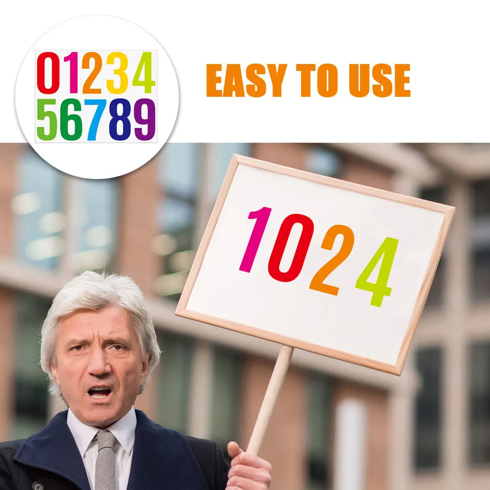 12 Sheets Sticky Numbers Digital Stickers Trash Bin Waterproof Vinyl Decals Garbage Can
12 Sheets Sticky Numbers Digital Stickers Trash Bin Waterproof Vinyl Decals Garbage Can