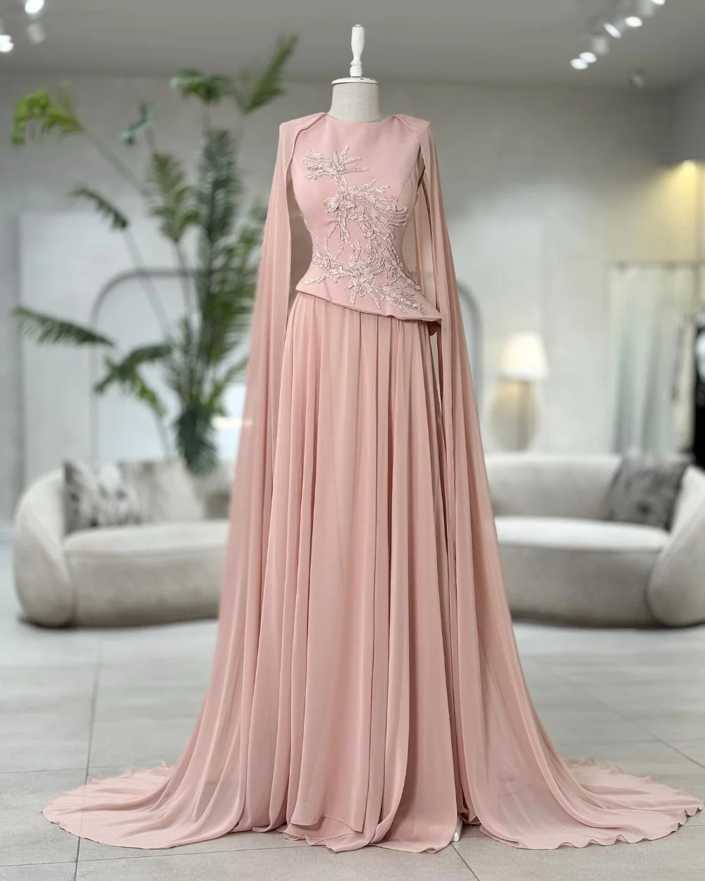Customized Chinese Style Chiffon Sequined Pattern A-line Scoop Neck Long Dresses Bespoke Occasion Evening Matching
Customized Chinese Style Chiffon Sequined Pattern A-line Scoop Neck Long Dresses Bespoke Occasion Evening Matching