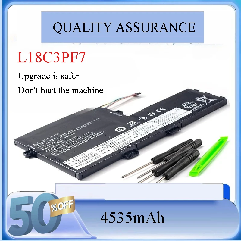 Laptop Battery for Lenovo IdeaPad, L18C3PF7, L18M3PF7, L18C3PF6, S340-14IML, S340-15IWL, L18L3PF2, L18M3PF6, 36WH
Laptop Battery for Lenovo IdeaPad, L18C3PF7, L18M3PF7, L18C3PF6, S340-14IML, S340-15IWL, L18L3PF2, L18M3PF6, 36WH
