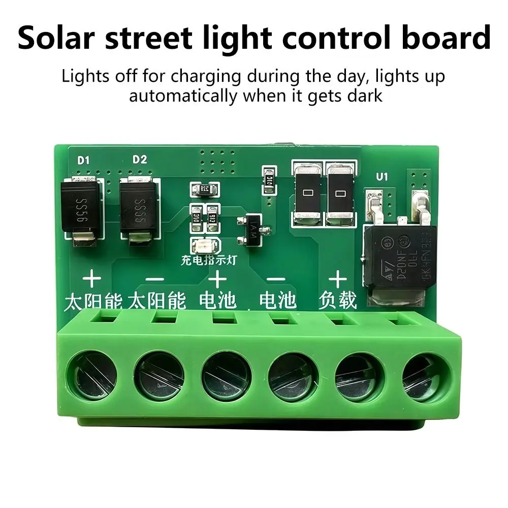 1Pcs Durable DC 6-45V Control Circuit Board Fully Automatic 10A Solar Street Light Board Auto On Off LED Controller Board
1Pcs Durable DC 6-45V Control Circuit Board Fully Automatic 10A Solar Street Light Board Auto On Off LED Controller Board