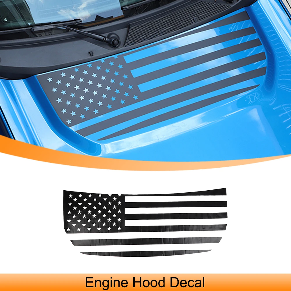 Car Engine Hood Overlay Decal Bonnet Stickers Trim US Flag Pattern for Ford Bronco 2021 2022 2023 2024 2025 Exterior Accessories
Car Engine Hood Overlay Decal Bonnet Stickers Trim US Flag Pattern for Ford Bronco 2021 2022 2023 2024 2025 Exterior Accessories