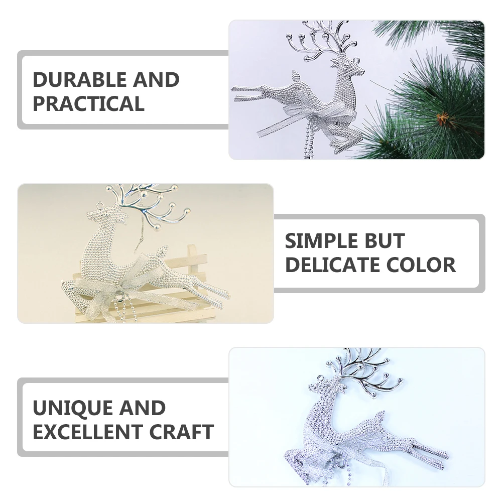 Christmas Tree naments PVC Reindeer Decorations for Hanging Lightweight Compact Size Xmas Supplies Home
Christmas Tree naments PVC Reindeer Decorations for Hanging Lightweight Compact Size Xmas Supplies Home