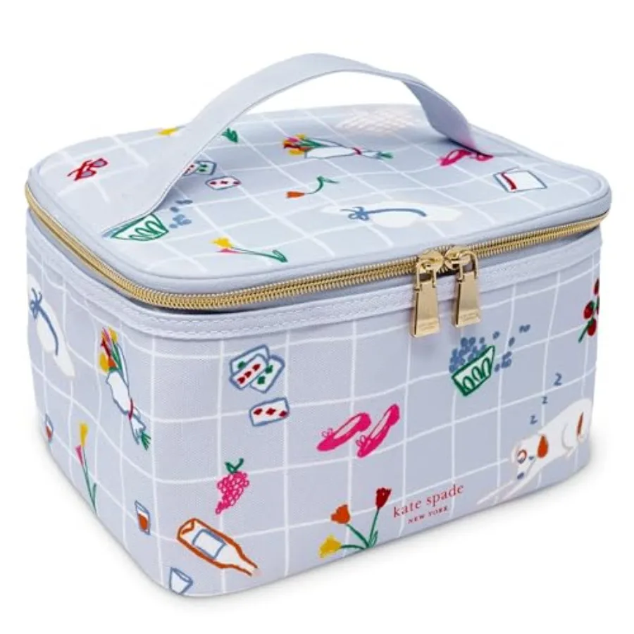 Insulated Lunch Tote Small Lunch Cooler Cute Lunch Bag for Women Thermal Bag with Double Zipper Close and Carrying Handle
Insulated Lunch Tote Small Lunch Cooler Cute Lunch Bag for Women Thermal Bag with Double Zipper Close and Carrying Handle