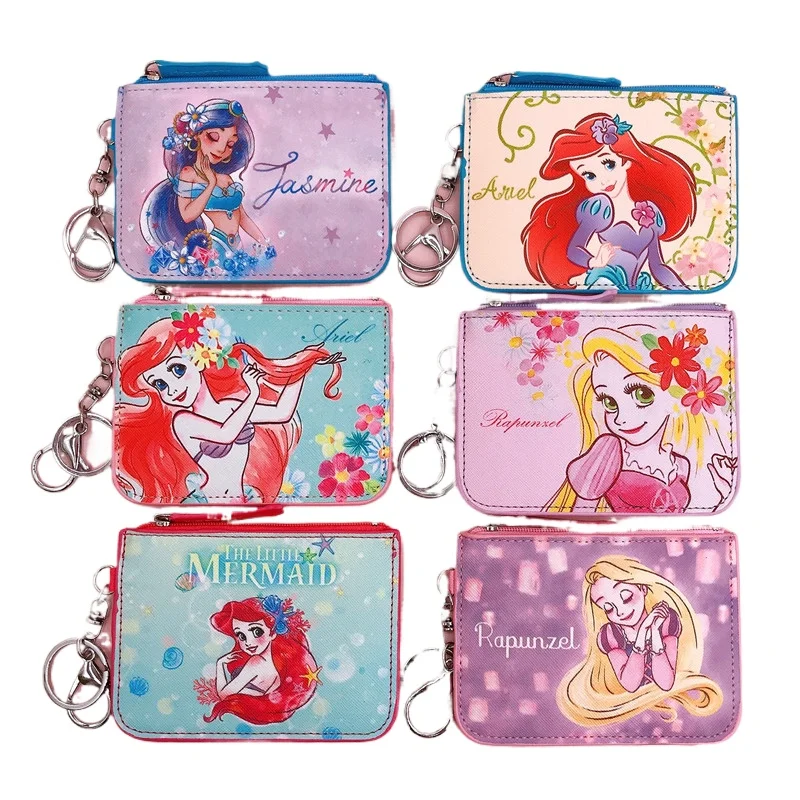 Disney-Mermaid Coin Purse, Little Princess Card Holder, Ferrule Chest Strap, Key Ring, Small Change Card Holder, Cute Wallet
Disney-Mermaid Coin Purse, Little Princess Card Holder, Ferrule Chest Strap, Key Ring, Small Change Card Holder, Cute Wallet