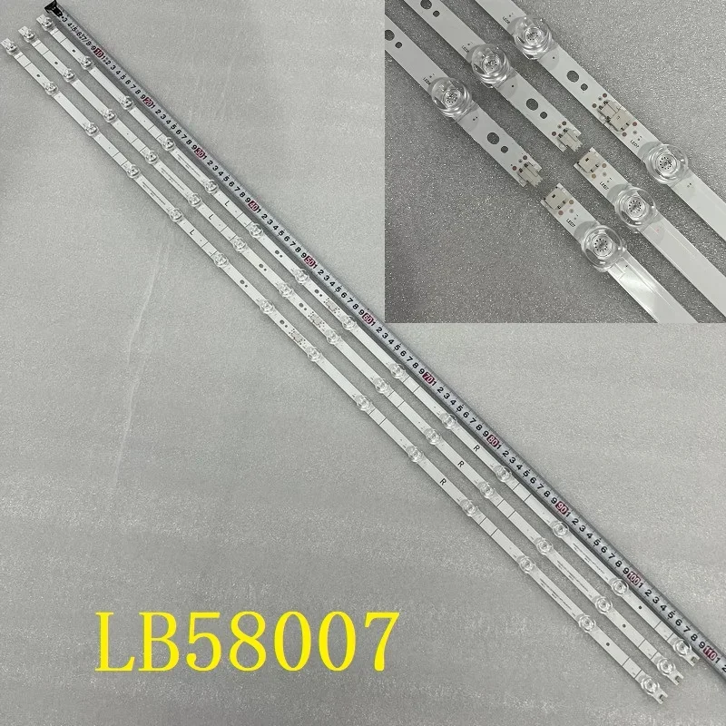 LED Backlight Strips 14LED For Hisense 58A6150FS 58A7100F 58S5 58A6100FS 58R6E3 58AE7000F 58R6000GM LB58007 V0 HD580X1U91-L1
LED Backlight Strips 14LED For Hisense 58A6150FS 58A7100F 58S5 58A6100FS 58R6E3 58AE7000F 58R6000GM LB58007 V0 HD580X1U91-L1