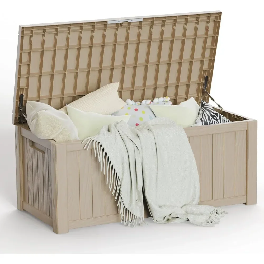 Bestseller"120 gallon lockable outdoor storage box for patio furniture, garden, and tools"
Bestseller"120 gallon lockable outdoor storage box for patio furniture, garden, and tools"