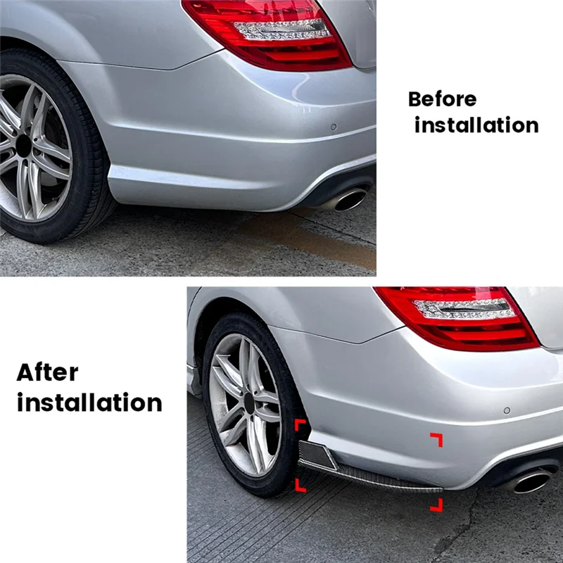 Car Rear Bumper Lip Diffuser Splitter Winglet Apron Spoiler For Mercedes Benz W204 AMG Line 2008-2014 Carbon Fiber
Car Rear Bumper Lip Diffuser Splitter Winglet Apron Spoiler For Mercedes Benz W204 AMG Line 2008-2014 Carbon Fiber