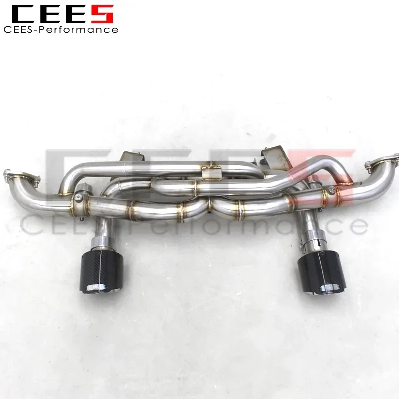 CEES Stainless Steel Catback Exhaust Pipes Escape For Porsche 718 Cayman GT4 4.0L 2019-2023 Exhaust System Exhaust Pipe Muffler
CEES Stainless Steel Catback Exhaust Pipes Escape For Porsche 718 Cayman GT4 4.0L 2019-2023 Exhaust System Exhaust Pipe Muffler