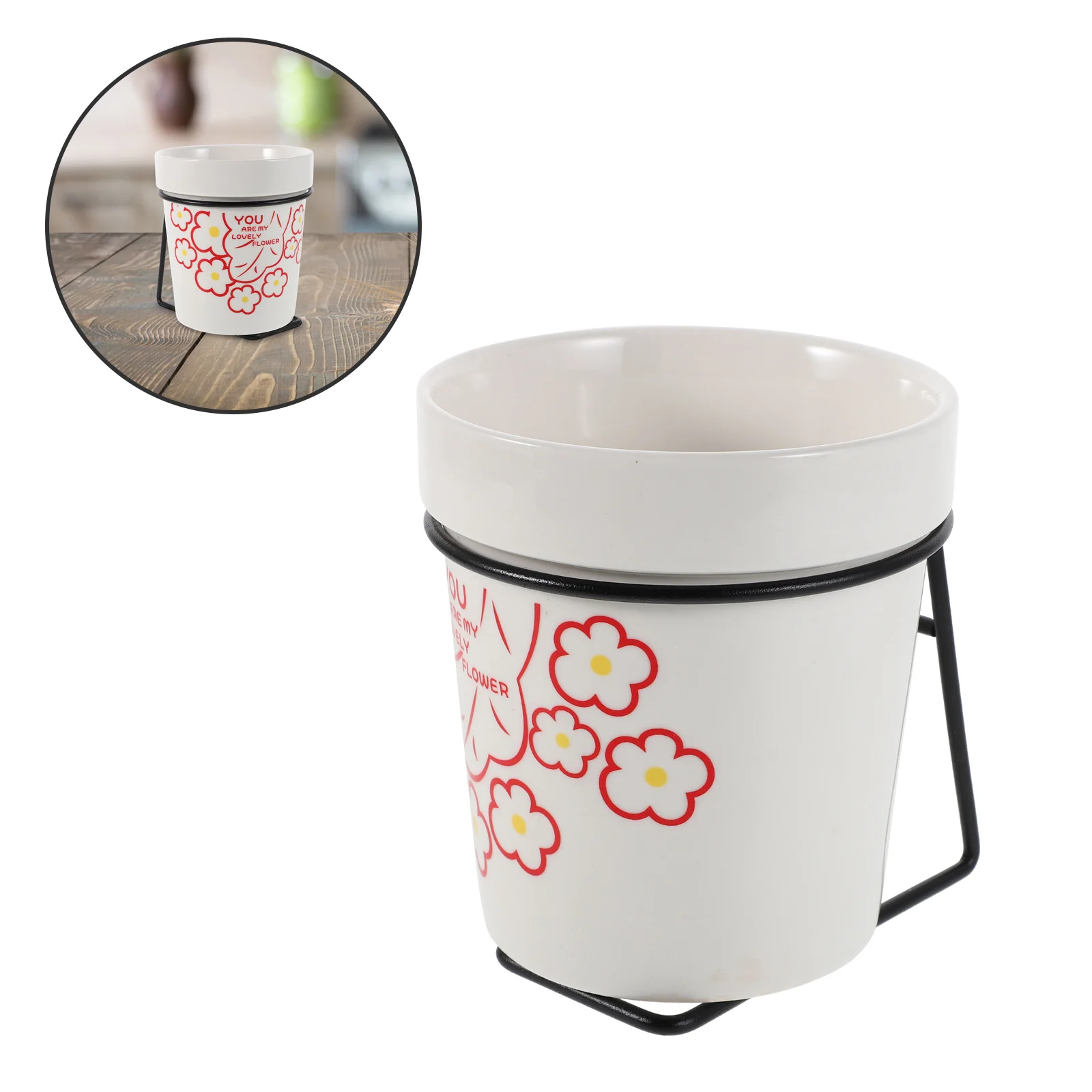 Ceramic Chopsticks Holder Nordic Design Iron Rack Multifunctional Kitchen Organizer Cutlery Storage Stable Anti-Slip Features
Ceramic Chopsticks Holder Nordic Design Iron Rack Multifunctional Kitchen Organizer Cutlery Storage Stable Anti-Slip Features