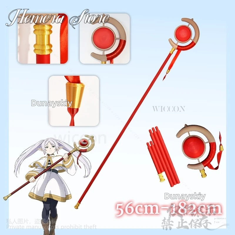 Anime Frieren Beyond Journey's Frieren Cosplay Frieren Props Magic 3D Polylactic Acid Magic Wand Red Walking Stick Customized
Anime Frieren Beyond Journey's Frieren Cosplay Frieren Props Magic 3D Polylactic Acid Magic Wand Red Walking Stick Customized
