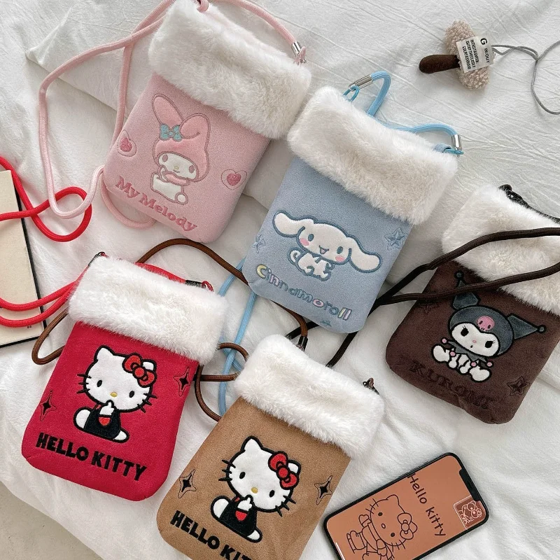 Sanrio Hello Kitty сумка через плечо мультфильм милый Куроми кошелек для монет для девочек дорожная портативная большая вместительная сумка для хранения косметики подарки
Sanrio Hello Kitty сумка через плечо мультфильм милый Куроми кошелек для монет для девочек дорожная портативная большая вместительная сумка для хранения косметики подарки